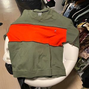 Pe nation l sweatshirt w zip off sleeves